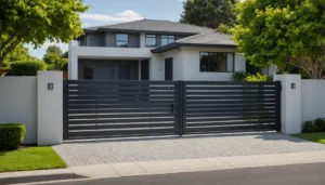 Design extérieur : pourquoi opter pour un portail en aluminium ?